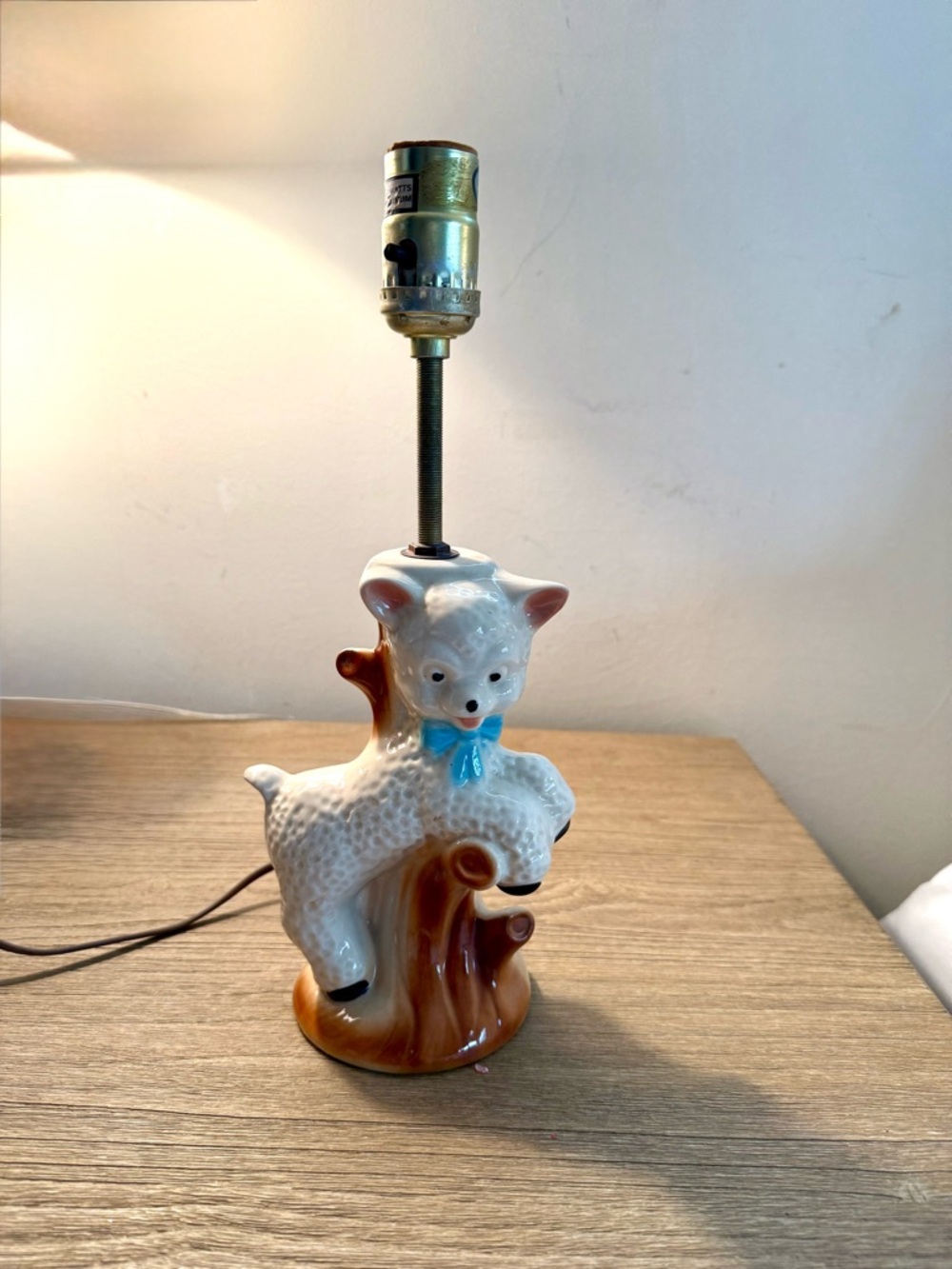 Vintage Nursery Lamp